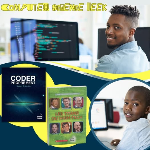 MBibliothe51020's tweet image. C’est la semaine de l’éducation en informatique !  Son but ? Intéresser tous les élèves au codage informatique et souligner l’importance de cette matière. 
#computerscienceweek #lirepourréussir #NouveauxHorizons