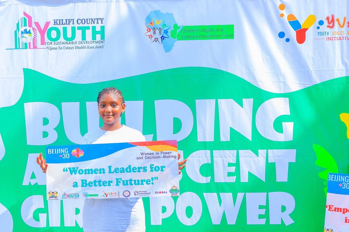 Youth Voices & Action Initiative(YVAI) (@yvai_org) on Twitter photo <a href="/ReproRights/">Center for Reproductive Rights</a> <a href="/rhnkorg/">Reproductive Health Network Kenya</a> <a href="/Sidze_APHRC/">E. Sidze (She/her/hers)</a> <a href="/MamaDaktari/">Marleen Temmerman, MBS, MD, MPH, PhD</a> <a href="/Hewlett_Found/">Hewlett Foundation</a> <a href="/AKF_EA/">AgaKhanFoundation EA</a> <a href="/Yplus_Global/">Y+ Global</a> <a href="/ClintonGlobal/">Clinton Global Initiative</a> <a href="/FP2030Global/">FP2030</a> <a href="/ppglobe/">Planned Parenthood Global</a> Together, we can create a society where girls thrive free from violence, with their rights safeguarded and their voices heard.
#EndFemicideKE
#Beijing+30
#GirlsRightsAreHumanRights
#BintiPwani
#BuildingAdolescentGirlsPower003 <a href="/ReproRights/">Center for Reproductive Rights</a> <a href="/rhnkorg/">Reproductive Health Network Kenya</a> <a href="/Sidze_APHRC/">E. Sidze (She/her/hers)</a> <a href="/MamaDaktari/">Marleen Temmerman, MBS, MD, MPH, PhD</a> <a href="/Hewlett_Found/">Hewlett Foundation</a> <a href="/AKF_EA/">AgaKhanFoundation EA</a> <a href="/Yplus_Global/">Y+ Global</a> <a href="/ClintonGlobal/">Clinton Global Initiative</a> <a href="/FP2030Global/">FP2030</a> <a href="/ppglobe/">Planned Parenthood Global</a> Together, we can create a society where girls thrive free from violence, with their rights safeguarded and their voices heard.
#EndFemicideKE
#Beijing+30
#GirlsRightsAreHumanRights
#BintiPwani
#BuildingAdolescentGirlsPower003