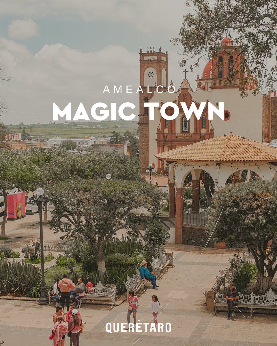 Qrotravel_usa's tweet photo. ✨ Its rich traditions, history, gastronomy and crafts make #AmealcodeBonfil a #PuebloMágico that you should explore!

Walk its streets, visit its squares and fall in love with its colorful atmosphere! #QroTravel https://t.co/0h1JRKn97y