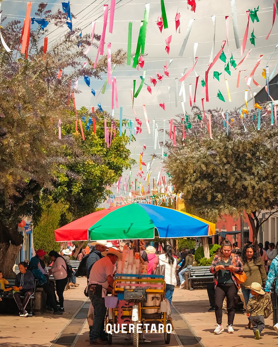 Qrotravel_usa's tweet photo. ✨ Its rich traditions, history, gastronomy and crafts make #AmealcodeBonfil a #PuebloMágico that you should explore!

Walk its streets, visit its squares and fall in love with its colorful atmosphere! #QroTravel https://t.co/0h1JRKn97y