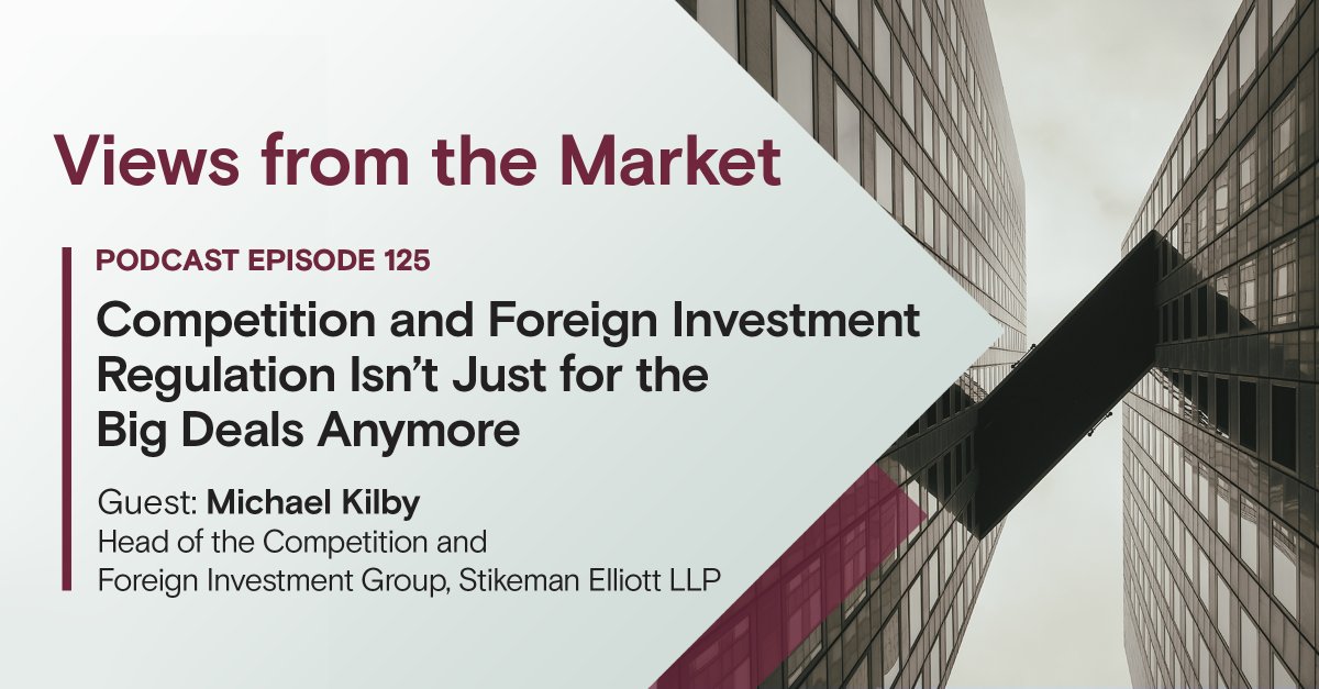 StikemanElliott's tweet photo. How might increased regulatory scrutiny affect mid-market M&amp;A deals in Canada? 

Mario Nigro is joined by our very own, Michael Kilby to discuss strategies for managing recent amendments to the Competition Act: https://t.co/usjKCxVRnF

#LegalInsights #MandA #BusinessPodcast