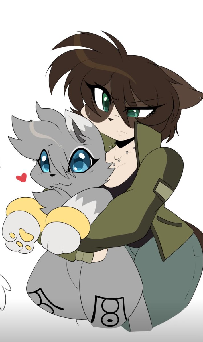 posting this one separately from the full ref sheet but she a heavy girl