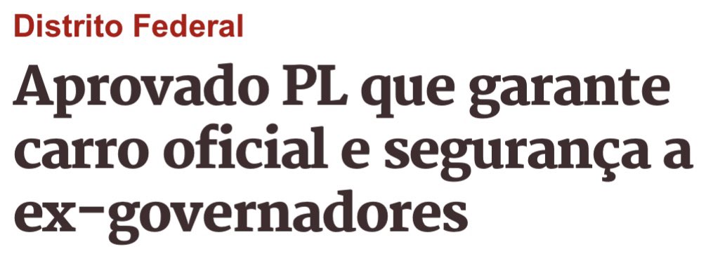 NOVO30DF's tweet photo. 4 anos de carro oficial.
4 servidores escolhidos a dedo para servir a cada um.
É o privilégio que a CLDF quer dar para ex-governadores.
E o brasiliense que pague a conta. https://t.co/8Kc9XykkPl