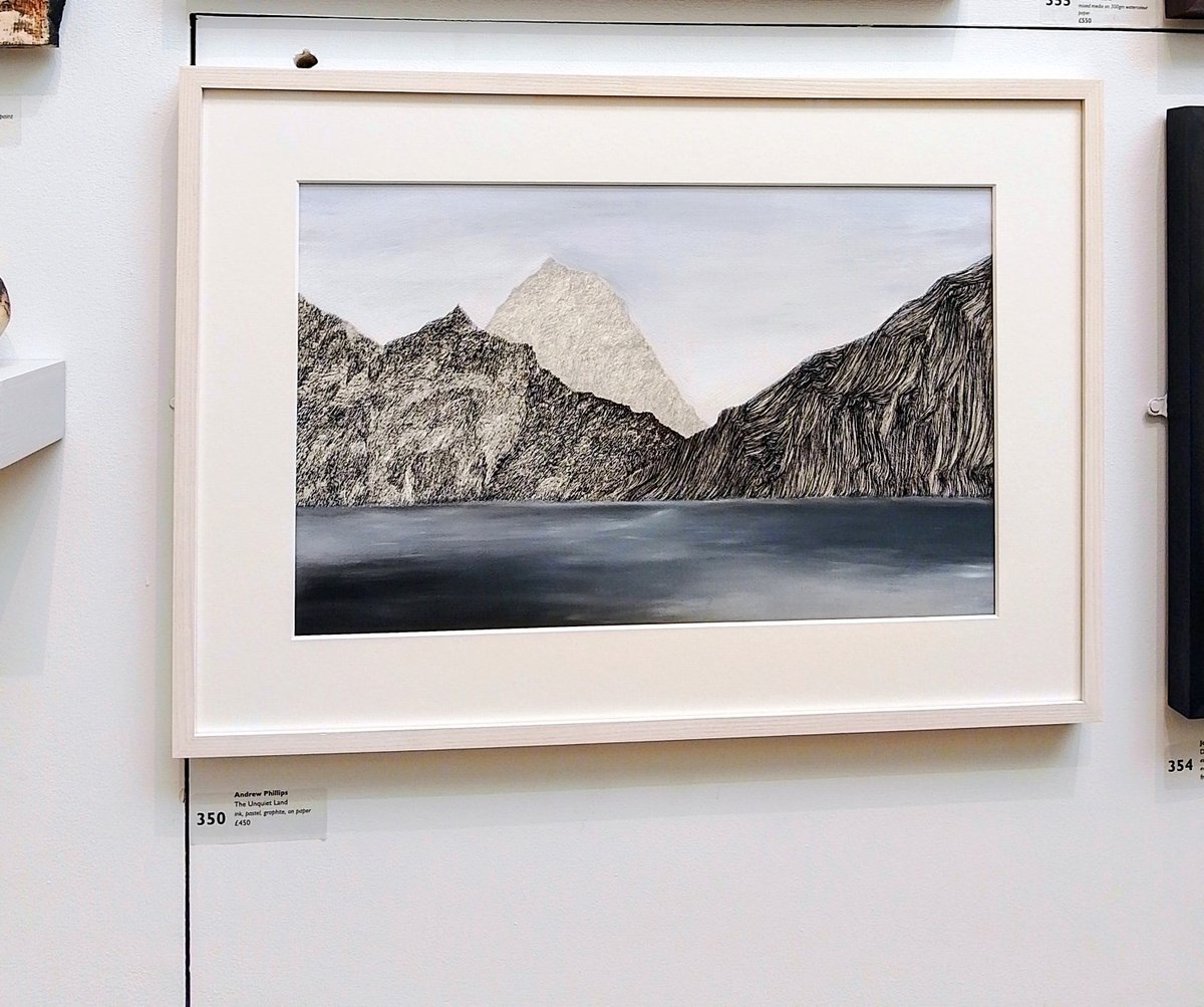 The
<a href="/RWABristol/">RWA Bristol</a>
Annual Exhibition continues throughout December. Delighted that my work on paper - 'The Unquiet Land' - makes an appearance.