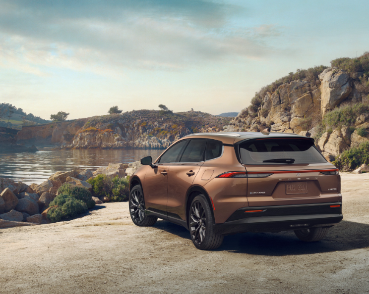 A quiet lake, a beautiful day, a perfect SUV. Welcome to bliss -- and a new Toyota Crown Signia can take you there.