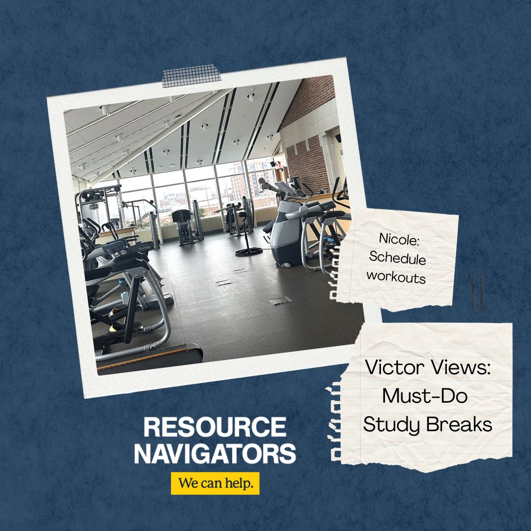 umichcampusinfo's tweet photo. "Schedule" implies an intentionality; #ResNav Nicole recommends scheduling your workouts, along with anything else that's a must-do. Find more tips at the Victor Views link in the Bio. You've got this, Wolverines. https://t.co/rYS7AAul9Q