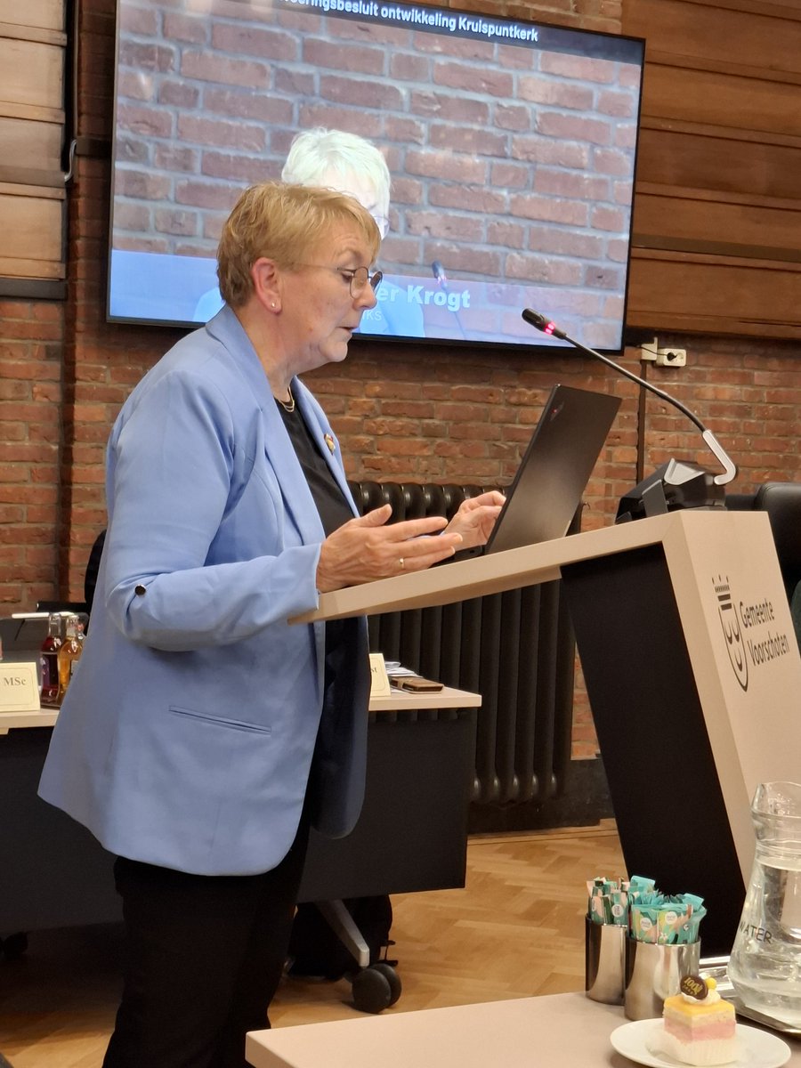 Ons raadslid Conny van der Krogt kritisch en positief over voorstel voor een cultuurcentrum in de Kruispuntkerk
#GroenLinks #Voorschoten