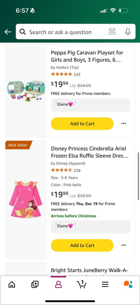 MsGraciePerez's tweet photo. My sweet girls are so excited for Christmas😍🩷Would any sweet donors help me clear the last items on their list❤️A RT will also help very much🥰
#Christmas2024 
@BonHanson79 @CampaignAl @SenateTim @DaaChazz @JamesMi02334886 @kobagolf @jhoughton7677 
https://t.co/rgvLnco8v5 https://t.co/bDUu8WZFGs
