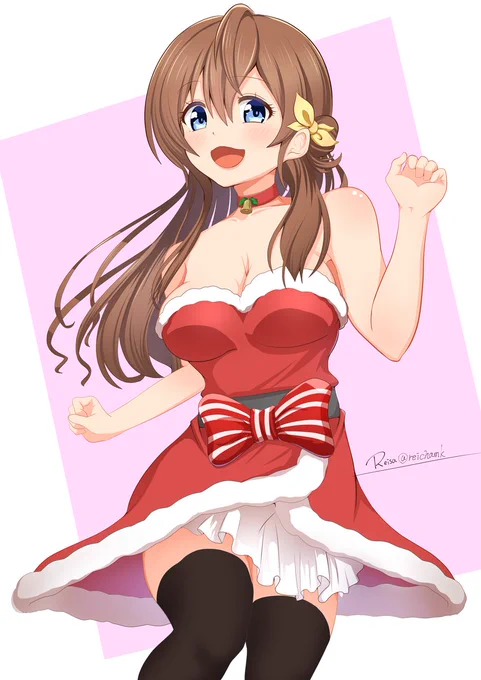 ハチナイクリスマス美少女名鑑2   元気ハツラツな主人公系美少女がハチナイにいるらしい。#有原翼 #八月のシンデレラナイン 