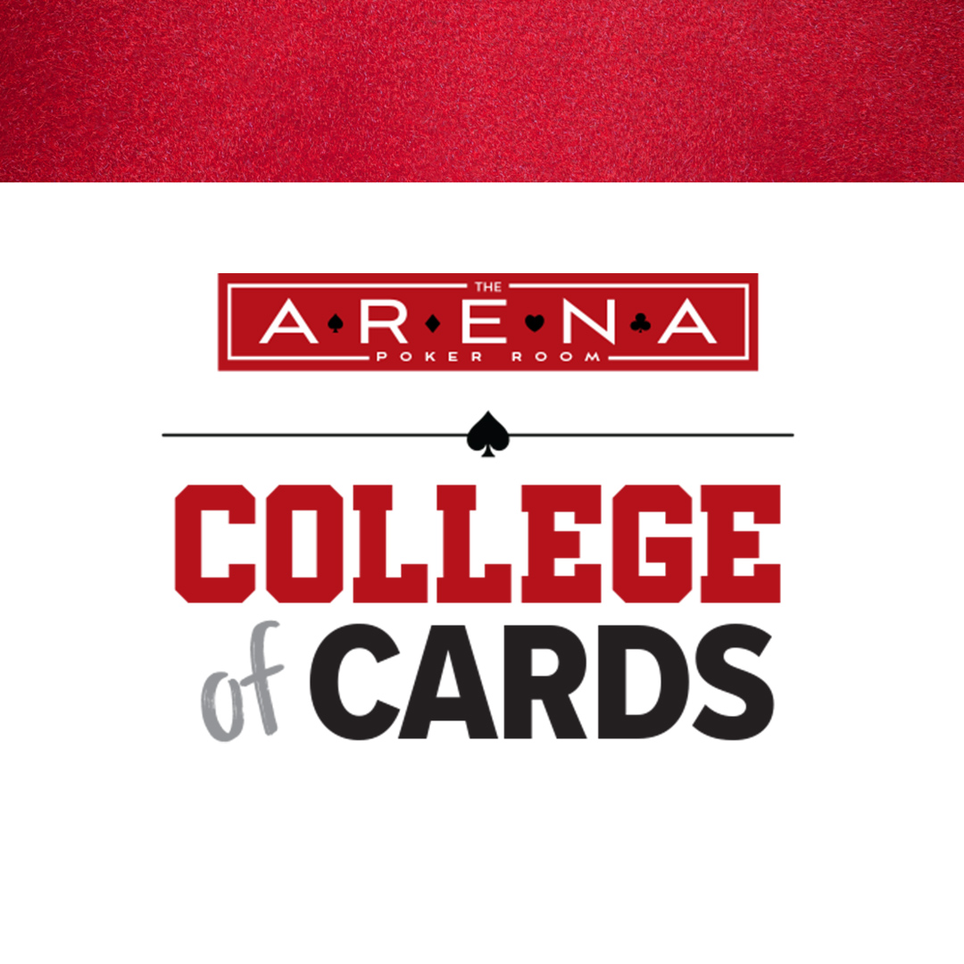 ♠️ Learn poker basics &amp; perfect your poker face at College of Cards! Every Tuesday at 2 PM &amp; Fridays 8 PM in the Arena Poker Room.

#pokernews #arenapoker #howtopoker