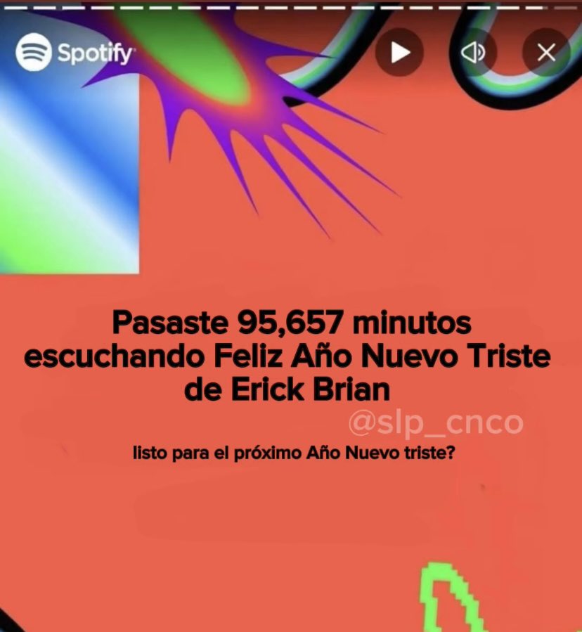 mi Spotify Wrapped 😍 
<a href="/ErickBrianColon/">Erick Brian</a>