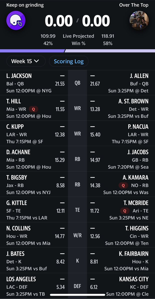SYBS_FFB's tweet photo. The quarterfinals kick off tonight. 

@Joeschuhwerk vs @Nickyj_11 

@jnspencer_ vs @Tscott_07 

Let’s dance. #SYBS https://t.co/JYs0tZKkxY