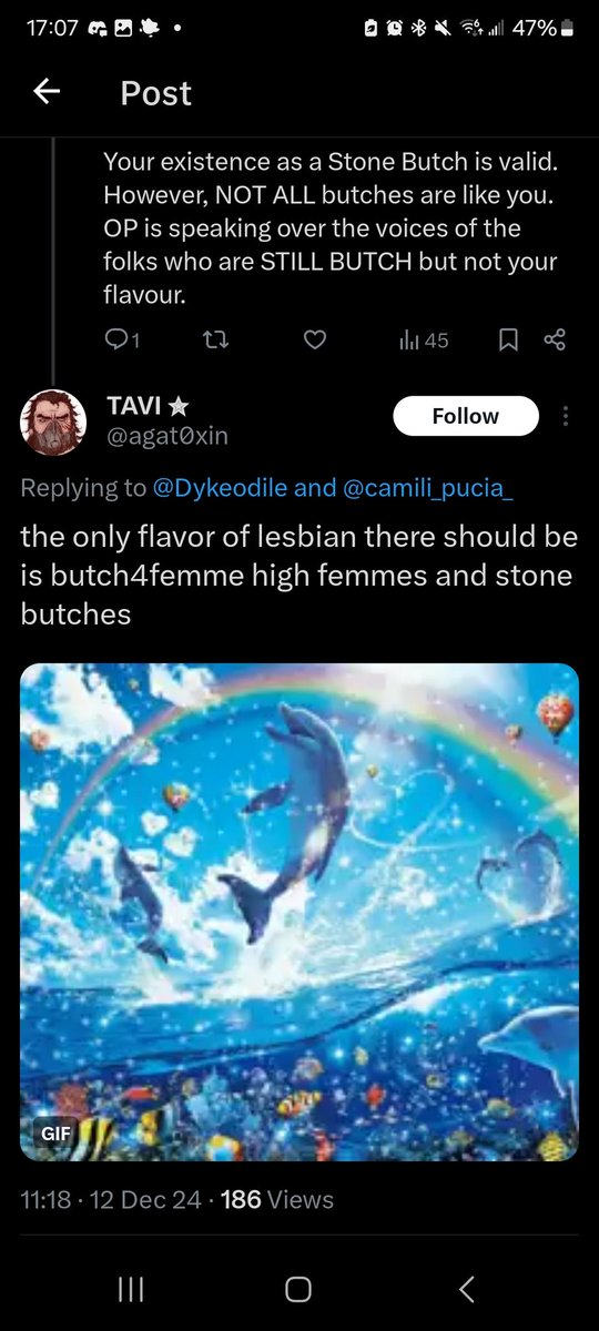 Lesbians under 25 not being massive pieces of sh*t challenge level impossible. 

By refusing to acknowledge Masc4Masc/Butch4Butch wlw relationships you enforce the concept that a masculine person can ONLY ever be in a relationship with a feminine one..... THAT'S HETERONORMATIVITY