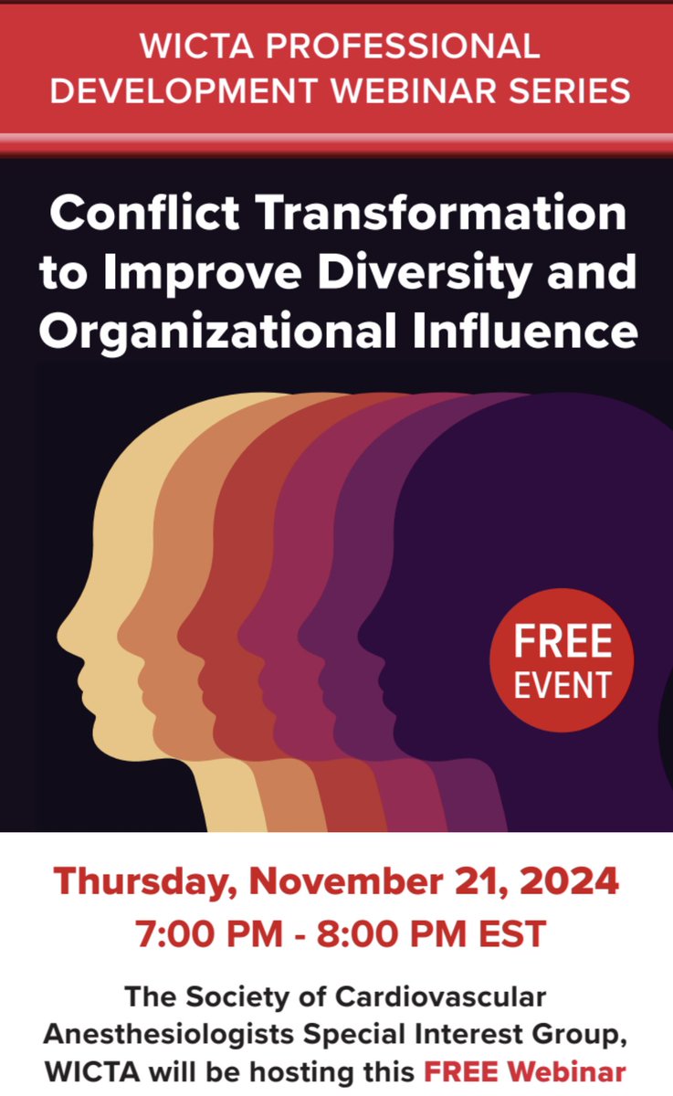 WomenInCTAnes (@womeninctanes) on Twitter photo Did you miss the last WICTA webinar? It's been posted to the WICTA page! Check it out now at scahq.org/special-intere…!
<a href="/scahq/">Society of Cardiovascular Anesthesiologists | SCA</a> <a href="/bfaloyeMD/">Bola Faloye, MD, FASE, FASA (she/her)</a> <a href="/dremilym/">Emily Methangkool MD, MPH</a> <a href="/DrTrzcinka/">Agnieszka Trzcinka, MD, FASE</a> Did you miss the last WICTA webinar? It's been posted to the WICTA page! Check it out now at scahq.org/special-intere…!
<a href="/scahq/">Society of Cardiovascular Anesthesiologists | SCA</a> <a href="/bfaloyeMD/">Bola Faloye, MD, FASE, FASA (she/her)</a> <a href="/dremilym/">Emily Methangkool MD, MPH</a> <a href="/DrTrzcinka/">Agnieszka Trzcinka, MD, FASE</a>