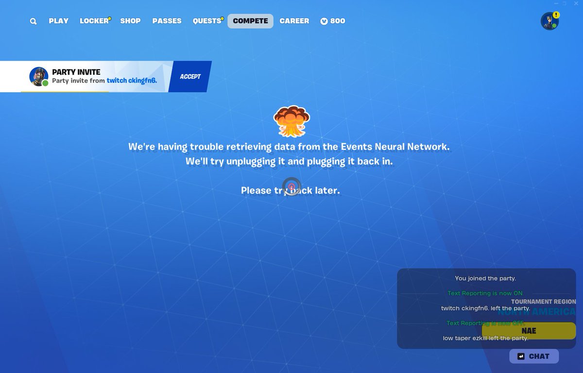 srge_'s tweet photo. @FortniteGame @FortniteStatus @FNcompReport what is this, i am missing games https://t.co/PS6Nm9KfJJ