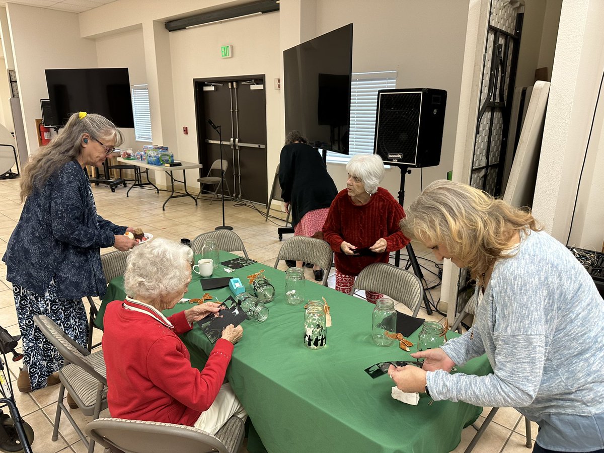 Thankful for an opportunity to serve the wonderful widows of our church today! 
Praying the next generation sees the value in this dear group of God’s people.