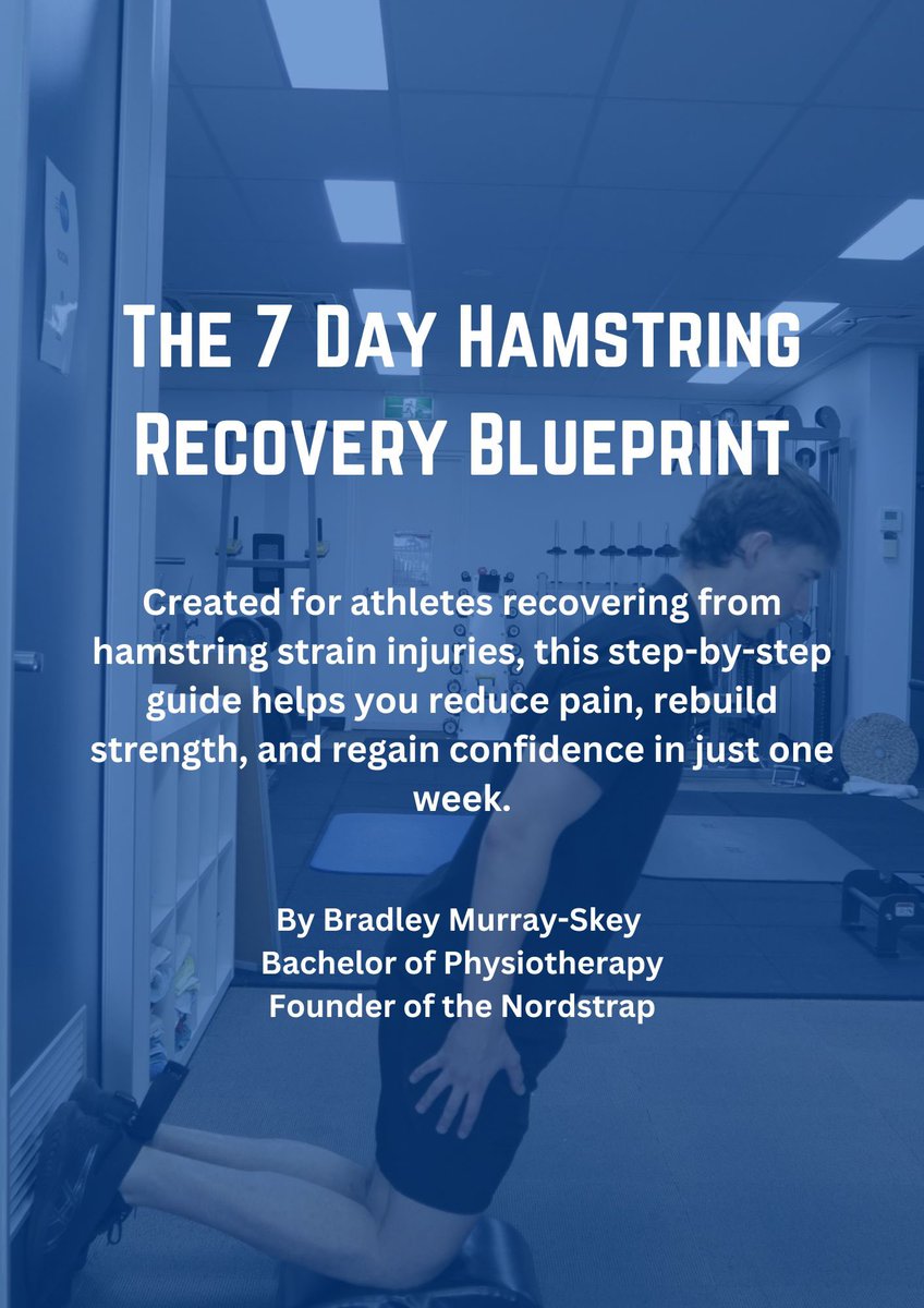bradmurrayskey's tweet image. Struggling with a hamstring strain? 🦵

I’ve created a FREE step-by-step recovery blueprint to help you:
✅ Reduce pain
✅ Rebuild strength
✅ Avoid re-injury

DM me “BLUEPRINT” to grab your copy! 💪