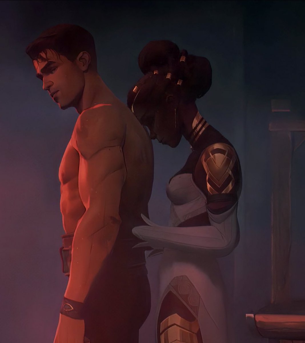 starbennettt's tweet photo. his hand wraps around her whole upper arm?!?! https://t.co/9RrMUJiG5U