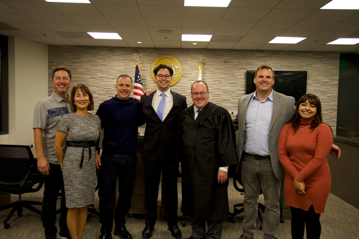 A proud day for MLG as Mayor Stephens swore in Austin Guerrero, a talented young attorney, in our mock courtroom! ⚖️

Here’s a moment with Head Attorney Jonathan Michaels and Mayor Stephens celebrating this incredible milestone. 🌟

Congratulations, Austin!