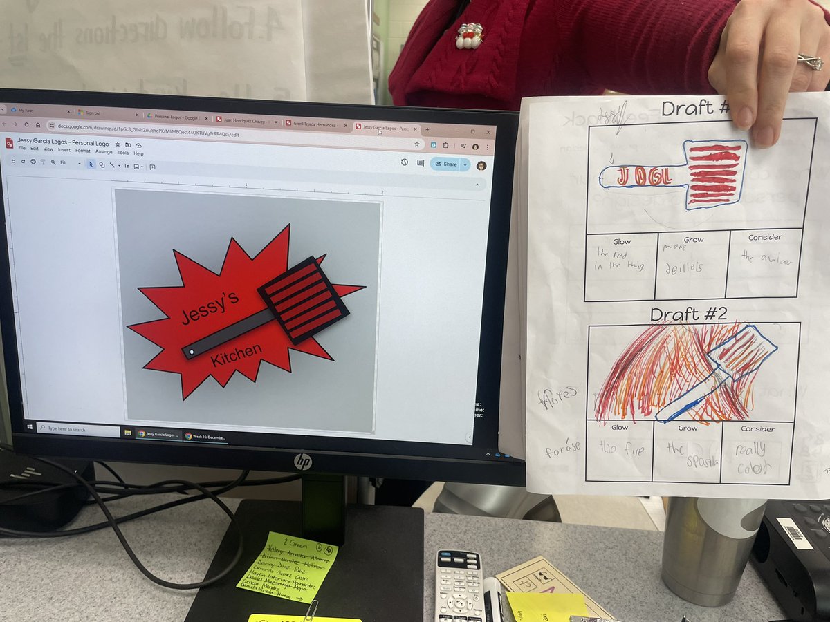 eeeaacps's tweet photo. Look at these draft plans and actual Logo creations from 5th graders @TylerHeights #socreative @AACountySchools https://t.co/Myb15DSAdy