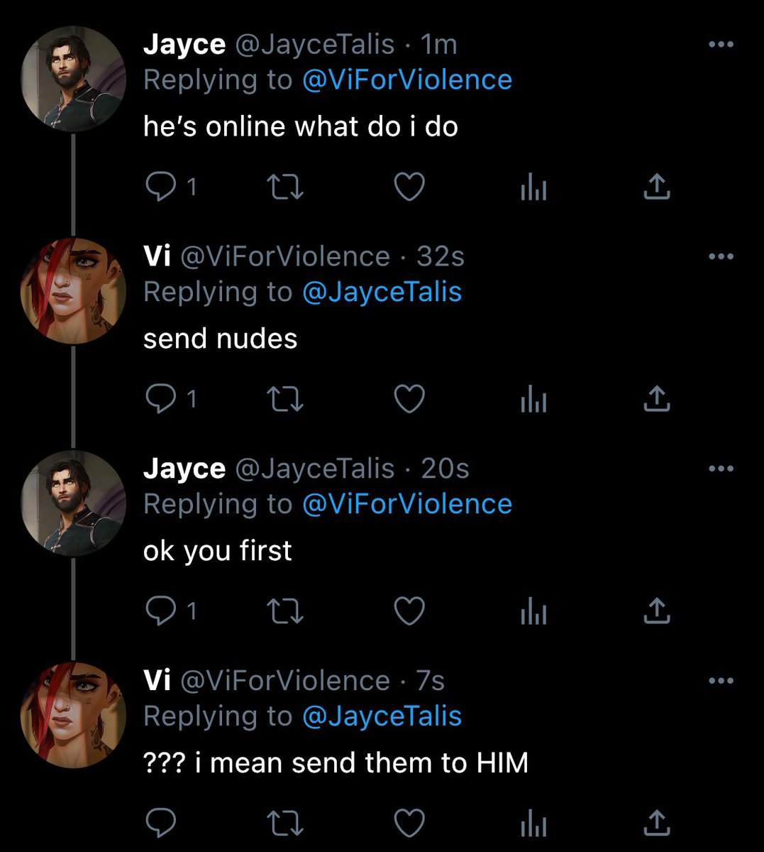 arcane characters on twt tweet media