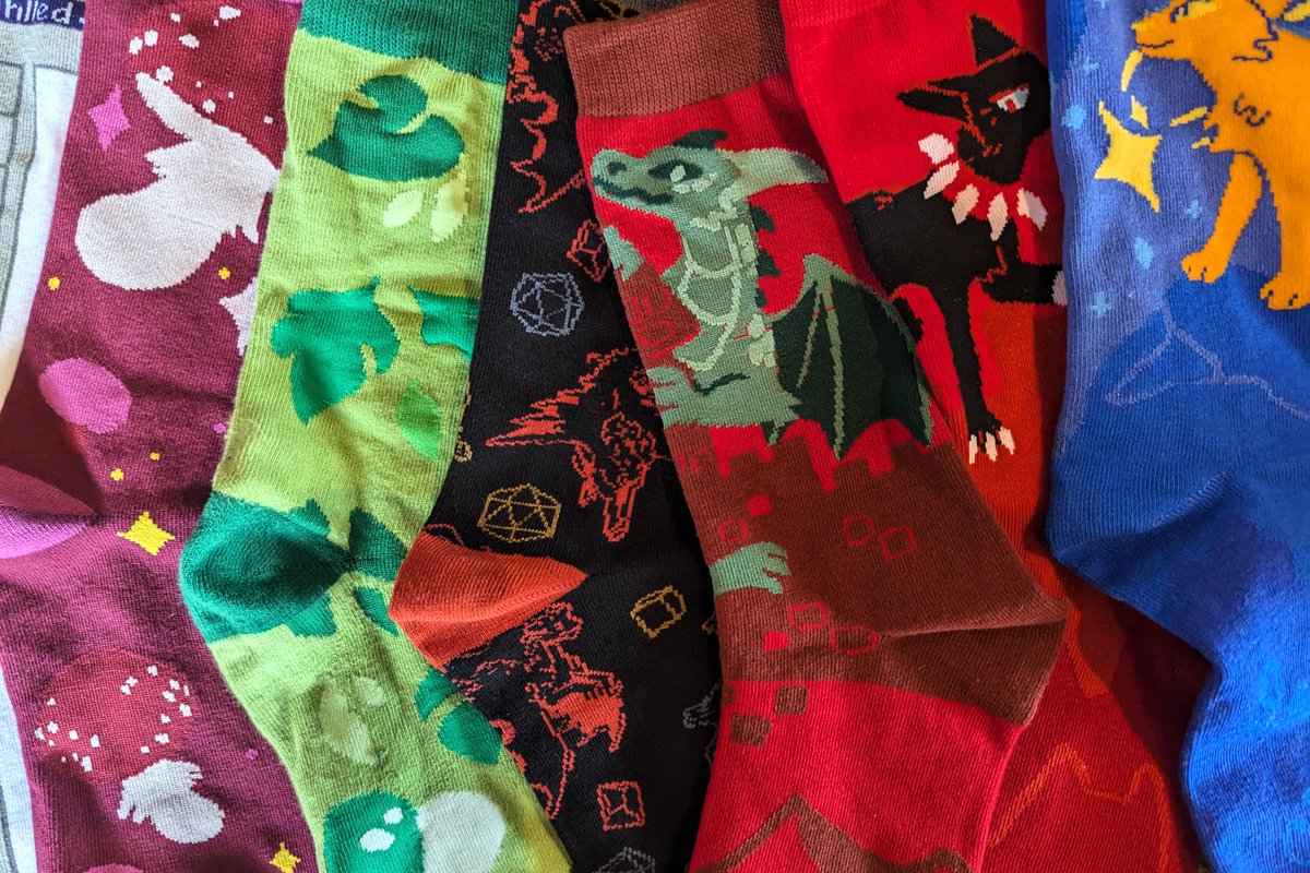 my socks came too late for the holiday rush, but i've put them on my  store regardless! if you'd like them for the holidays, you'll HAVE to  order express and I will send them out monday morning!
