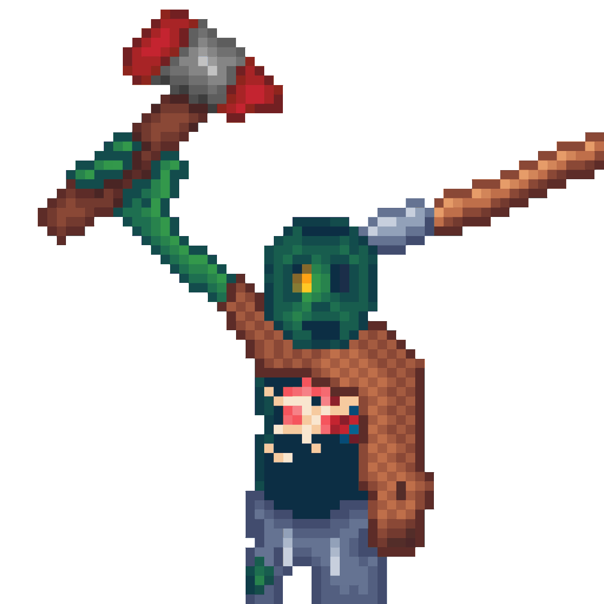 Zeta3dolar's tweet photo. Zombie To' reventao 

#pixelart #pixelatist https://t.co/3BRTjF8fIF
