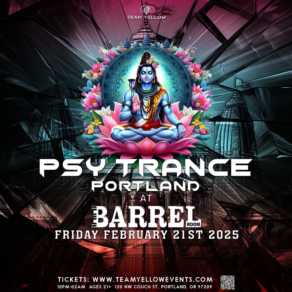 ✨ Enter the Psychedelic Void ✨
Join Team Yellow for a night of hypnotic beats, trippy visuals, and cosmic vibes with DJ Steven Weaver.
🌀 Psytrance Energy
🌌 Visual Alchemy
🍸 Mystical Cocktails
📍 Barrel Room | 10 PM
🎟️ Contact @swofficialmusic to join the lineup!
#Psytrance