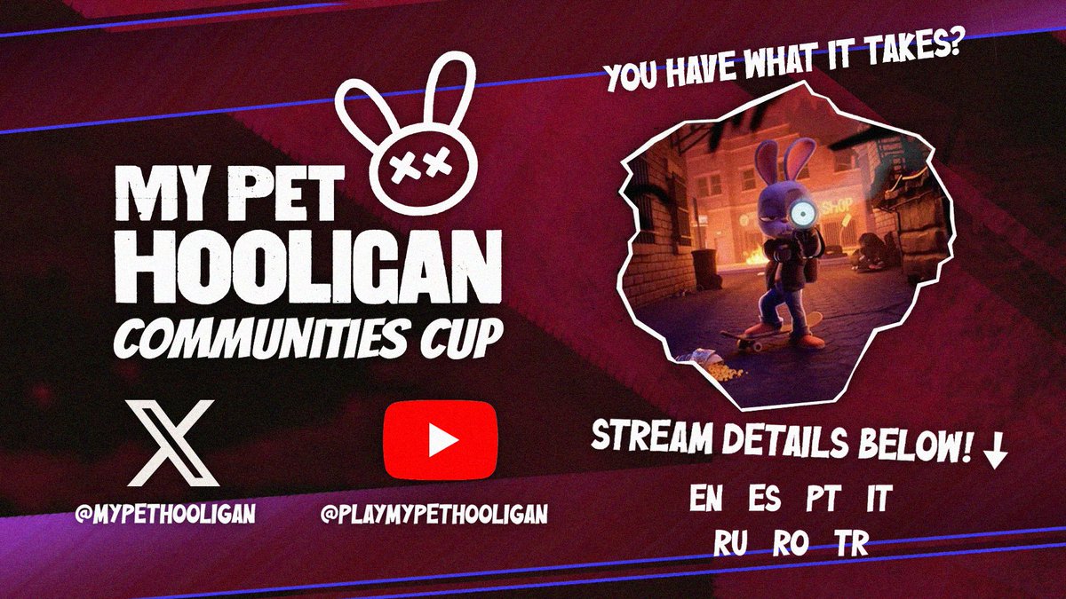 MPH Communities Cup stream details 📺

Three Sessions, main stream on MPH X!
EU/ASIA matches - Friday 13 Dec 09:00 PST
AMERICAS matches - Friday 13 Dec 18:00 PST
Grand Final - Sat 14 Dec 13:00 PST

All stream details, including EN, ES, PT, IT, RU, NO, RO &amp; TR language streams 👇