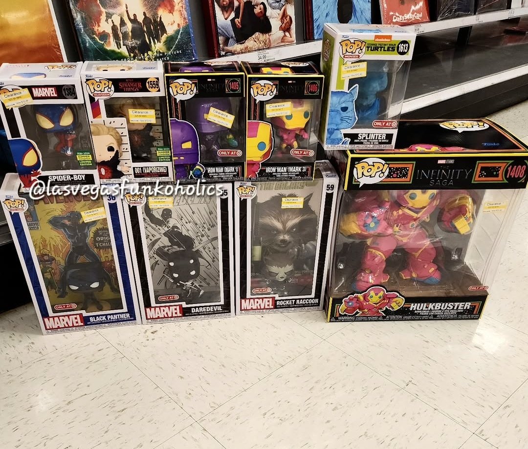 LVFunkoholics's tweet photo. Spotted some Clearance at 🎯. Clearance items pricing and availability may vary depending on store location.

#funko #Clearance #clearancefind #Marvel #tmnt #funkopops #funkogram #funkopop https://t.co/9VjqEC2ie5