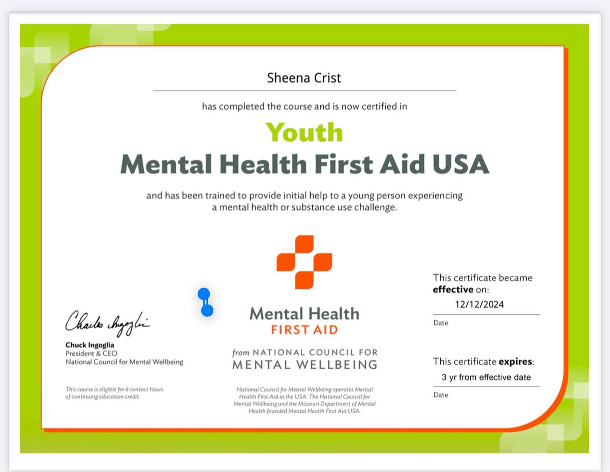 Sheena, BBHSc/SUDS tweet media