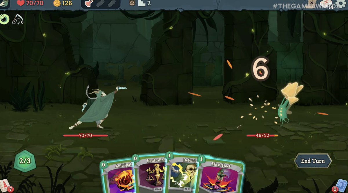 IGN's tweet photo. First look at gameplay from Slay the Spire II, in early access in 2025. #TheGameAwards https://t.co/oiXhgiqbsm