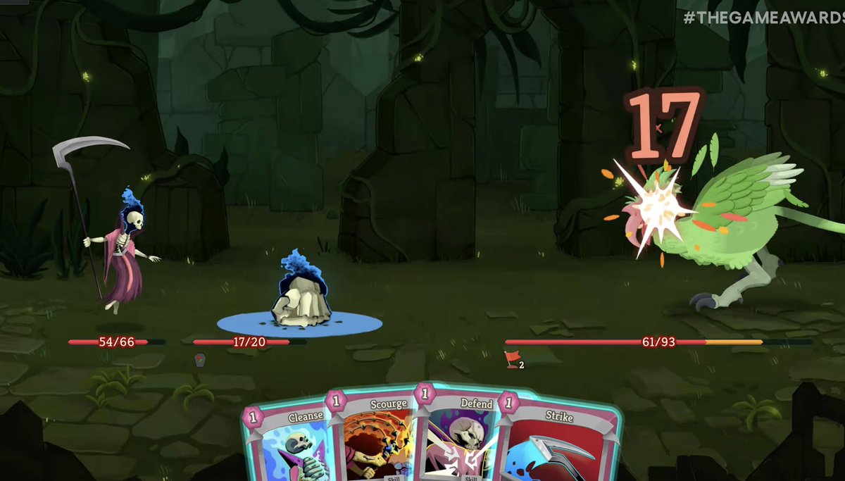 IGN's tweet photo. First look at gameplay from Slay the Spire II, in early access in 2025. #TheGameAwards https://t.co/oiXhgiqbsm