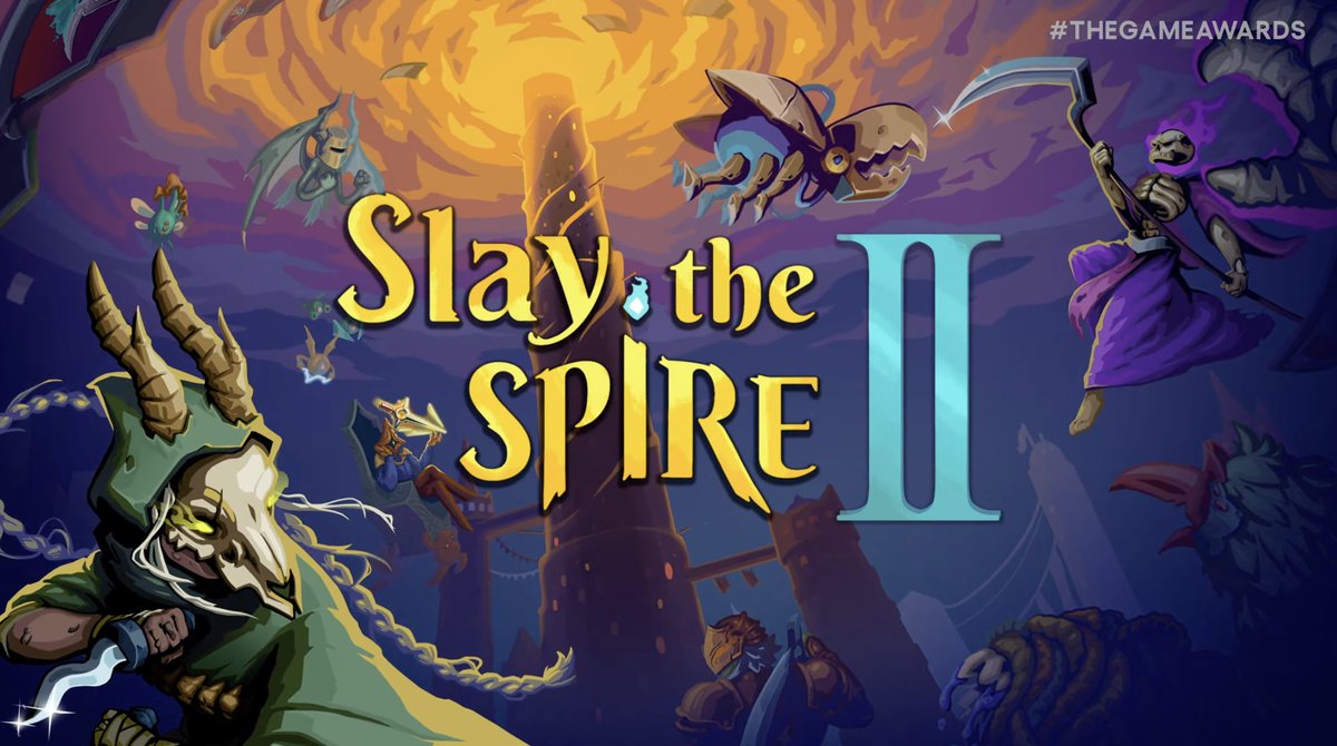 IGN's tweet photo. First look at gameplay from Slay the Spire II, in early access in 2025. #TheGameAwards https://t.co/oiXhgiqbsm