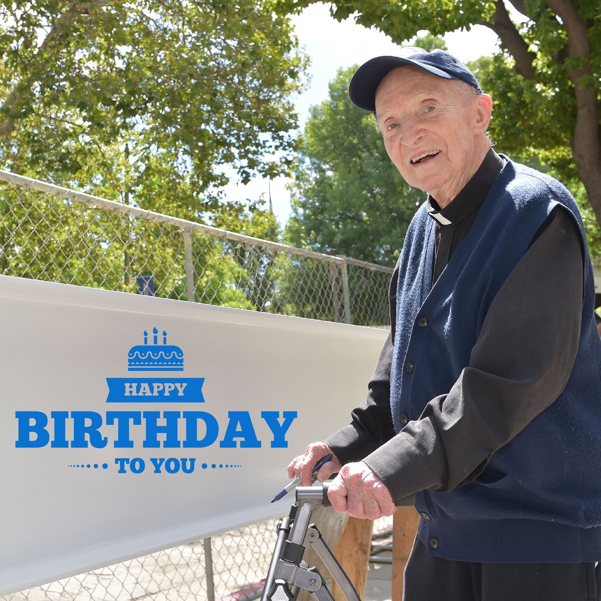 Wishing Fr. Wade a fantastic day filled with joy and good wishes! Happy Birthday, Fr. Wade! 🥳🎂🎊🐐