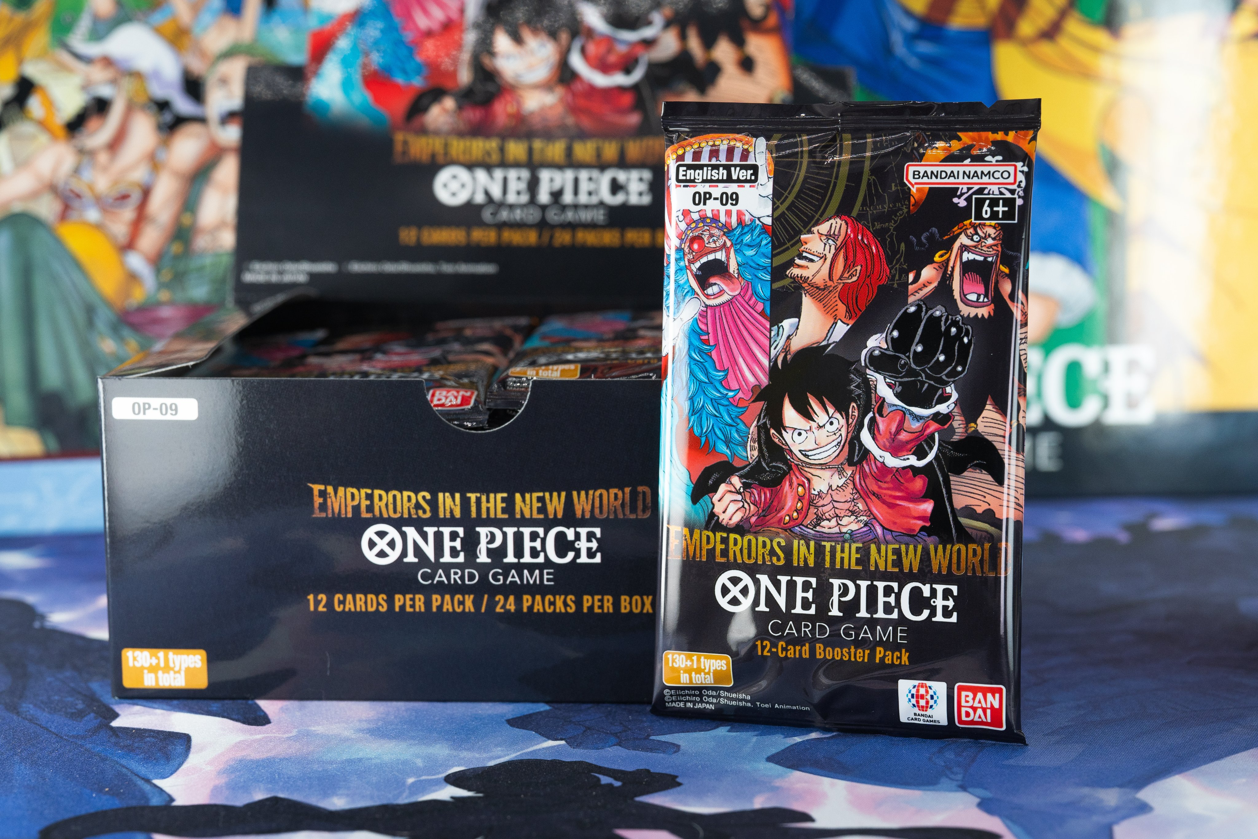 ワンピースカードゲーム　DP06 6パック Amazon.com: ONE Piece TCG Double Pack Set Volume 6 Emperors