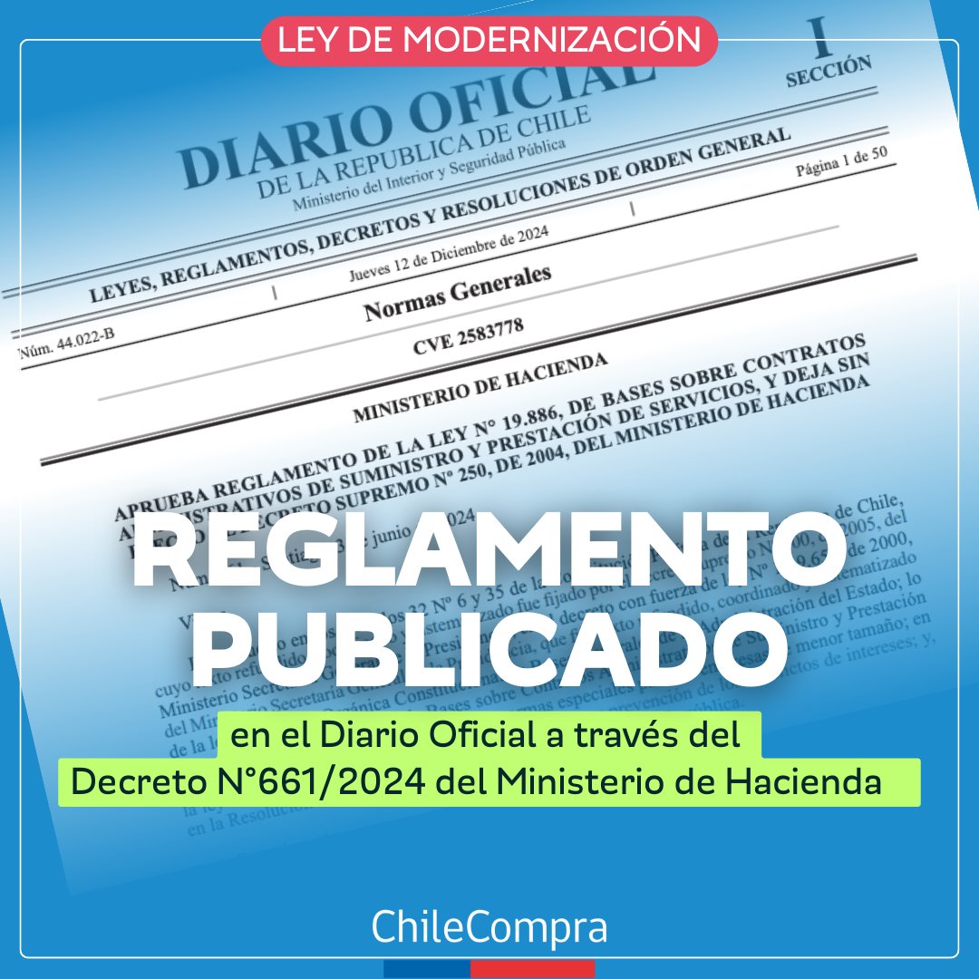 ChileCompra tweet media