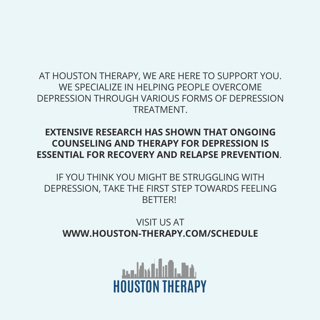 therapy_houston's tweet photo. Depression is more than just sadness.
Learn the signs and take steps toward healing.

#MentalHealthMatters #DepressionAwareness
#HoustonTherapy #Depression #Mentalhealth #therapy https://t.co/ugFXsrgUaP