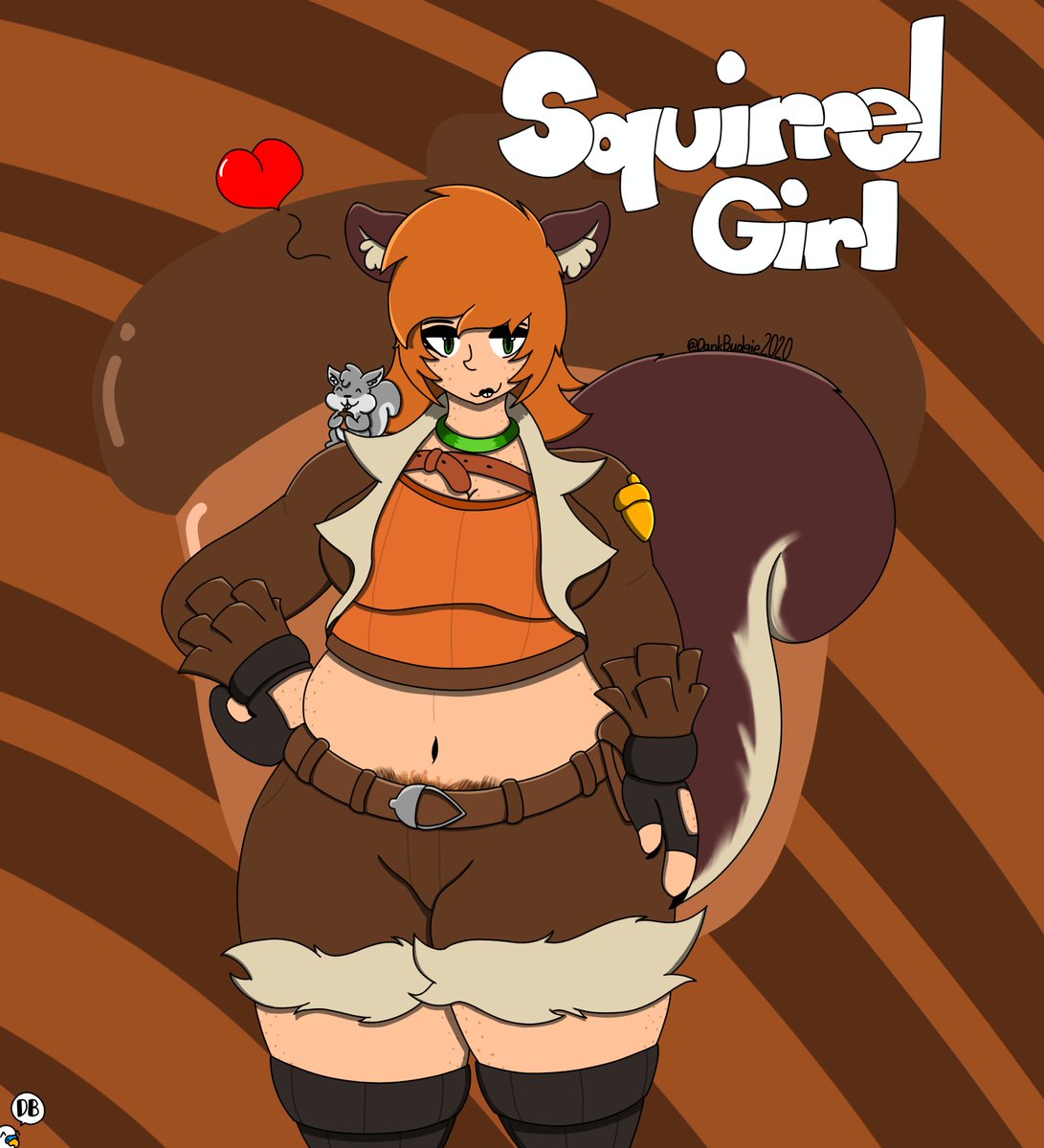 Squirrel girl 😻😻😻(im not really good at drawing humans lol but at least i tried lol)
Took up a request on Instagram for @StressCloset
