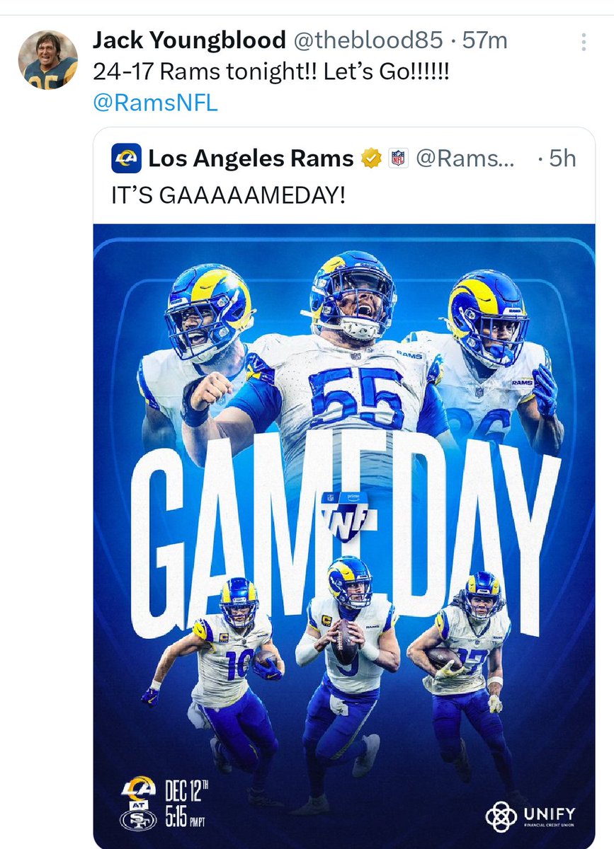 VegaRbn1's tweet photo. Fuck the Whiners!
#RamsHouse #NFLRams https://t.co/4ZVBx2w6kZ
