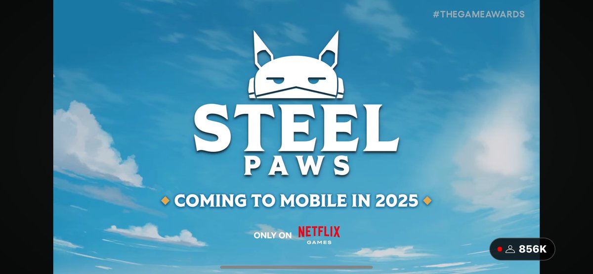 Steel Paws, new game just announced from Yu Suzuki!! 😱

Mobile game exclusive to Netflix games releasing in 2025. 🤖