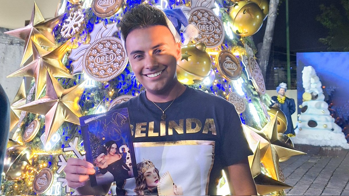 Erick_Ramirez_T's tweet photo. ¡El Regalo de Navidad que siempre soñé! 🎁🫶🏼 Quiero expresar mi más sincero agradecimiento a @Oreo_MX por darme la oportunidad de estar con mi Beli Beli @belindapop Fue una experiencia inolvidable que siempre llevaré en mi corazón ❤️. https://t.co/gPIx12lS0I