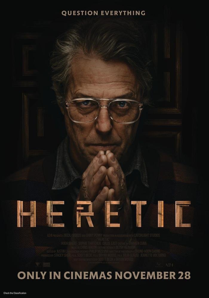 gnanmas's tweet photo. Just watched "Heretic" (2024)
#heretic #movies https://t.co/fS2xGXFwVA