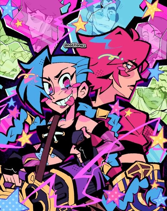 I did something...#Arcane #Jinx #fanart #arcanefanart 
