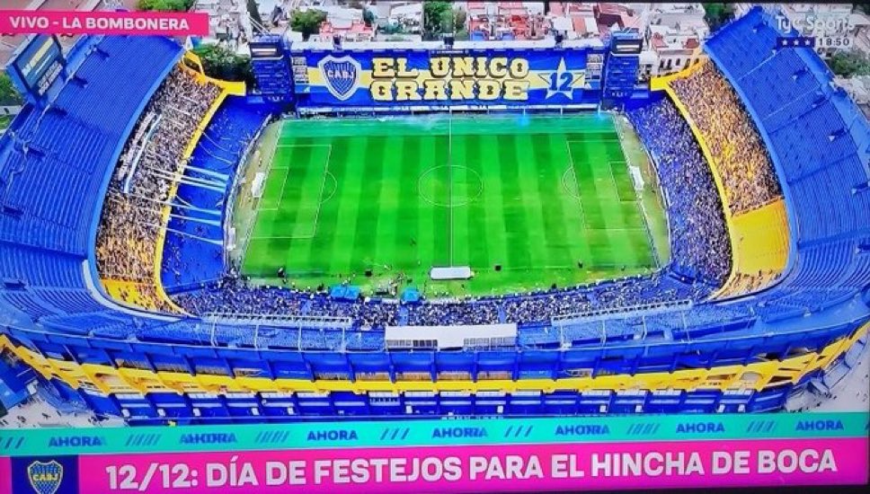 Traigan parrilla que boca pone el vacío