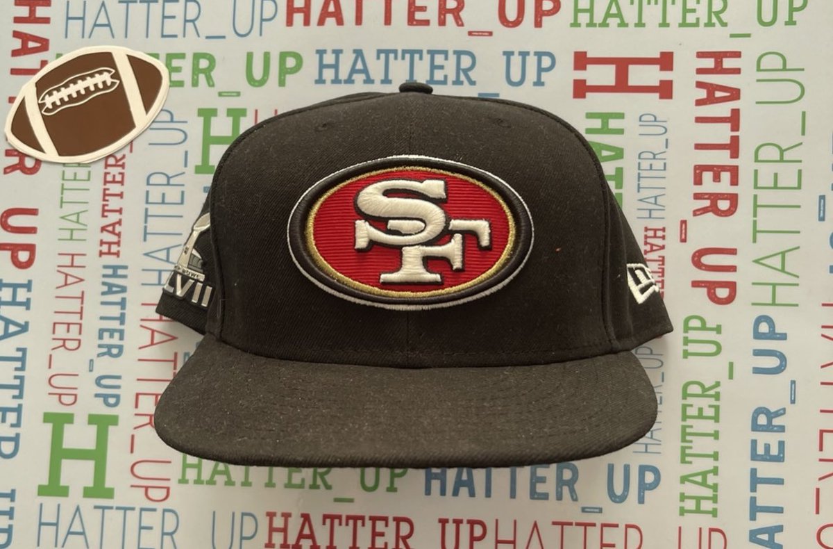 Hatter_up's tweet photo. My hat Change is for Tonights wk 15 Thurs Night Football🏈Gm Between the SF @49ers & LA @RamsNFL in a Must win Gm for the 9ers who reside in Last Place #PlayoffPush #TNF #Week15 #NFL #PrimeGame #Amazon #LAvSF #HatTwitter #HatoftheDay #HatCollector #FittedHatSociety #UnitedByCaps https://t.co/RAfg4OuP6p