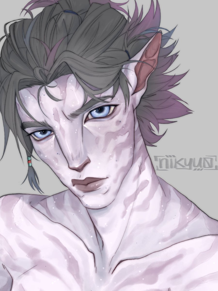 Bust Commission for <a href="/bloukoo/">Victor 🫧⚡🪷</a> 
#navioc #avataroc #avatartwt