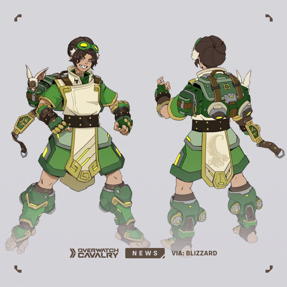 OWCavalry's tweet photo. New #Overwatch2 x Avatar: The Last Airbender Concept Art: Toph Venture 🎨 https://t.co/yiKGRHamjI