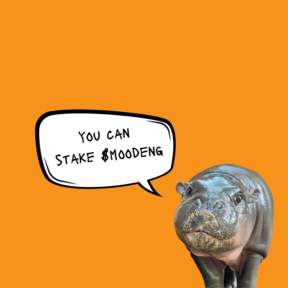 Where is the <a href="/moodengx/">Moo Deng Fanclub</a> Community?         

Soon you can start staking $MOODENG for Bitcoin backed gains on the Just Network. ₿ 🚀