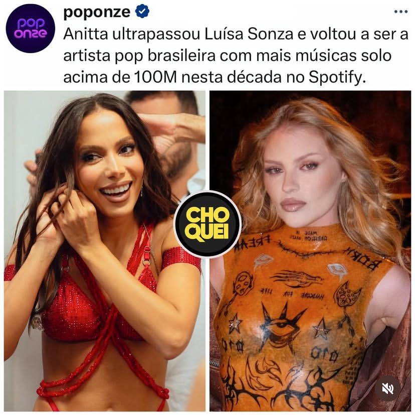 benjamindxxx's tweet photo. Quando a Luísa passou a Anitta a choquei não postou nd né ? Kkkkk acho engraçado https://t.co/czTPu8gLxs